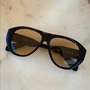 NWOT Retro Oversized Polarized Aviator Sunglasses